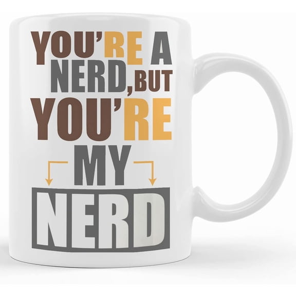 Funny Mugs Novelty Mug Tea Coffee Cup Gifts Birthday Presents For Men Women Him Her My Nerd, Ceramic Novelty Coffee Mugs 11oz, 15oz Mug, Tea Cup, Gift Present Mug For Birthday, Christmas