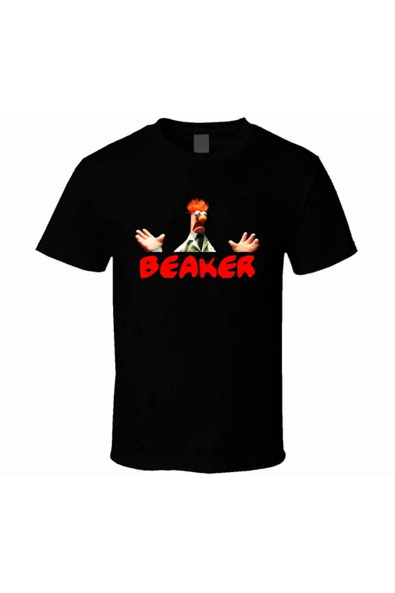 Funny Muppets Beaker Science Lab Humor Graphic Design Cotton Unisex T-Shirt, up to size 5XL