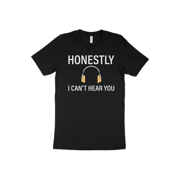 Funny Music Band Musician Tshirt Rock Country Music Lover Headphone Music Listener Humor Gift for Men Women Kids T-Shirt