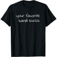 thumbnail image 1 of Funny Music Snob Gift | Music Lover Gifts Elitist Men Women T-Shirt, 1 of 4