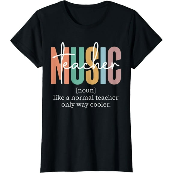 Funny Music Teacher Definition for Women & Men T-Shirt