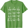thumbnail image 1 of Funny Musical Notes Symbol Definition Humor Gift Softstyle Unisex T-Shirt,Lime Color,Size 3XL, 1 of 5