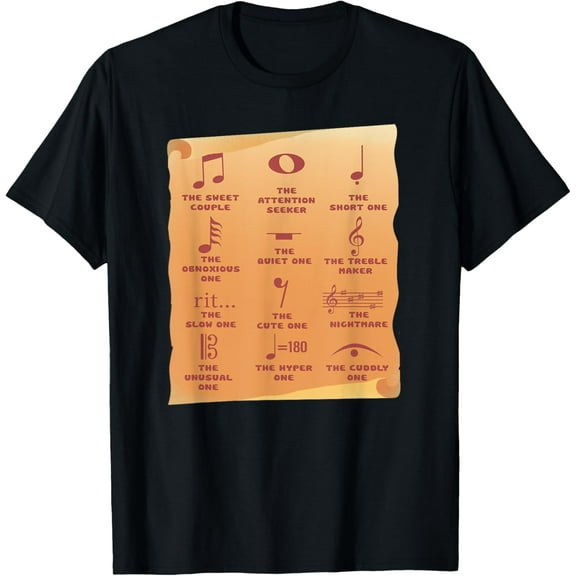 Funny Musical Notes Symbol Definition Music Teacher T-Shirt mens t shirt,black,women,funny,misfits,men,journey