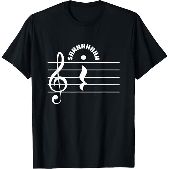 Funny Musical Orchestral Composer Classical Music Notes Joke T-Shirt men and women can wear,black,white,creative gift