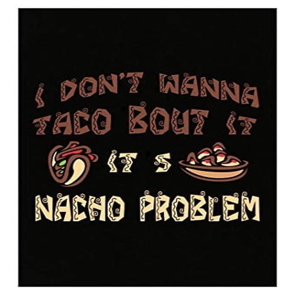 Funny Nachos Poster - Wall Decor for Kitchen Gift