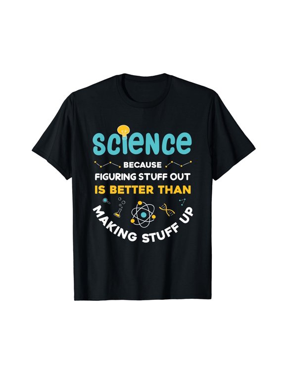 Funny Nerd Science Shirts laboratories shirt Because Science T-Shirt