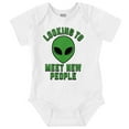 thumbnail image 1 of Funny Nerdy Aliens UFOs Believers Romper Boys or Girls Infant Baby Brisco Brands 18M, 1 of 7