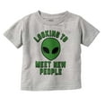 thumbnail image 1 of Funny Nerdy Aliens UFOs Believers Toddler Boy Girl T Shirt Infant Toddler Brisco Brands 12M, 1 of 6
