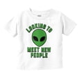 thumbnail image 1 of Funny Nerdy Aliens UFOs Believers Toddler Boy Girl T Shirt Infant Toddler Brisco Brands 18M, 1 of 6