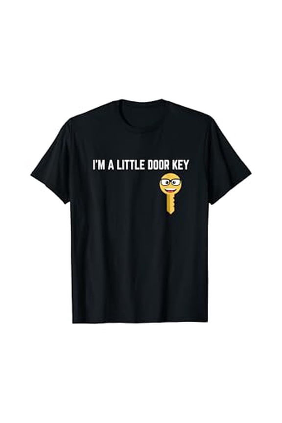 Funny Nerdy Dorky Smiling Key Pun T-Shirt for Mom Dad Gift Idea