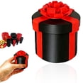 thumbnail image 1 of Funny Nested Screw Prank Box, Reusable 4 Layer Puzzle Gift Box with Red Bow, Annoying Twist Unboxing Game, Storage Box for Gift Cards Cash Jewelry for Holiday Party, 1 of 5
