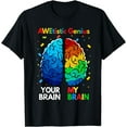 thumbnail image 1 of Funny Neurodiversity Autism Awareness Awetistic Genius Boys T-Shirt, 1 of 4