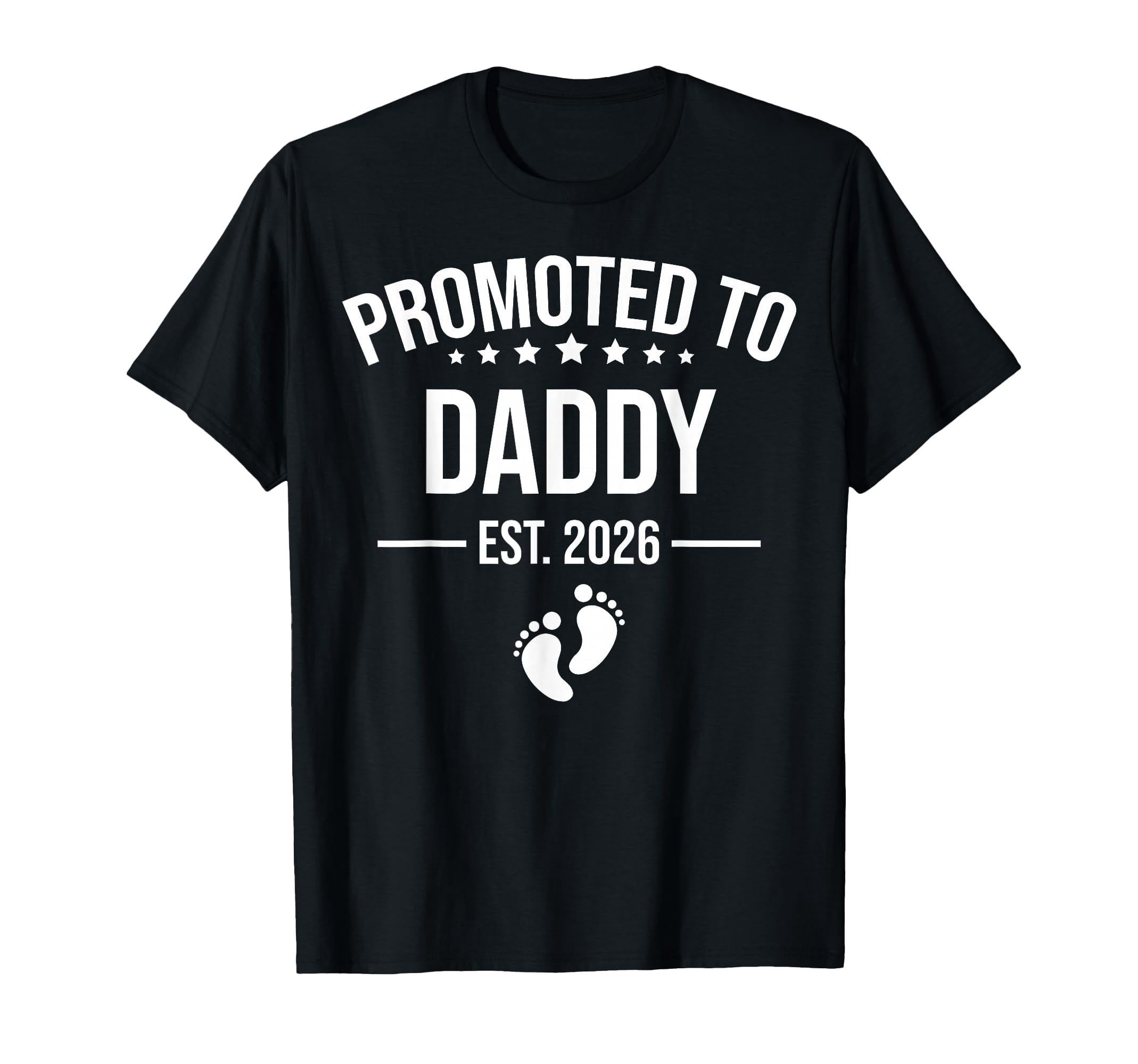 Funny New Dad EST 2026 T-Shirt for First Father's Day Celebration ...