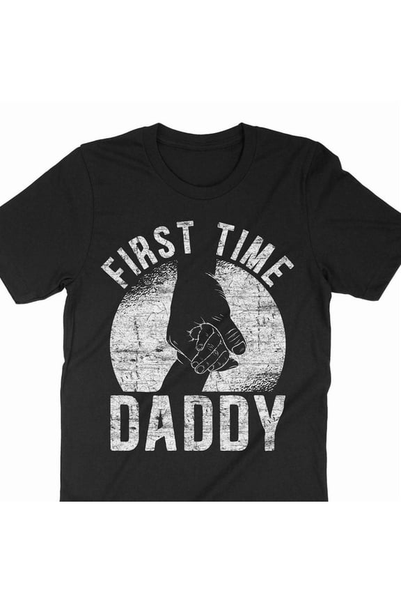 Funny New Dad Gift First Time Daddy Expecting Baby Art Graphic T Shirt,for unisex up to size 5XL