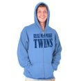 thumbnail image 1 of Funny New Father Real Men Make Twins Zip Hoodie Sweatshirt Men Brisco Brands S, 1 of 1