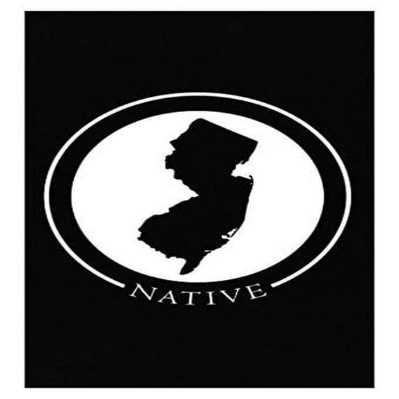 Funny New Jersey Native Humor Poster - Wall Decor for Garden State Lovers Gift