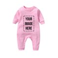 thumbnail image 1 of Funny Newborn Clothes Do Not Kiss Me If Im Baby Bodysuit Infant Outfit Toddler Kids Girls Boys Long Sleeve Custom Printing T-Shirt Jumpsuit Romper, 1 of 5
