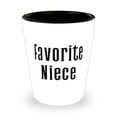 thumbnail image 1 of Funny Niece Gifts, Favorite Niece, Birthday Shot Glass For Niece from Aunt, Personalized shot glass, Custom shot glass, Engraved shot glass, Unique shot glass, Shot glass gift set, 1 of 1