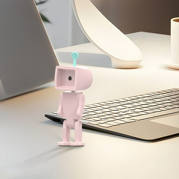 Funny Night Light Cute Mini Robot Led Table Lamp for Room Decor, Adorable Desk Lamp Magnetic Nightstand Decorative Night Lights, Suitable for a Variety of Holiday Gifts