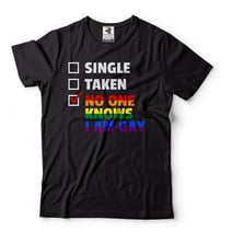 Funny No One Knows I Am Gay Shirt LGBT Pride Shirt Rainbow Shirt Gay Ally Tshirt Funny Gay Gifts
