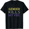 thumbnail image 1 of Funny Nonbinary Pride LGBTQ - Transgender Gift T-Shirt, 1 of 3