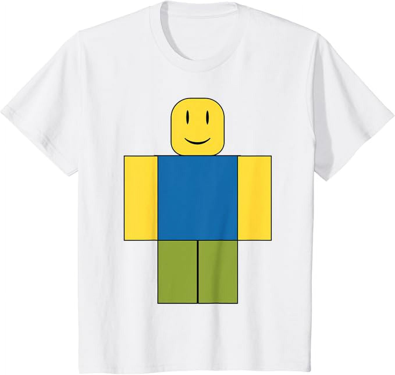 Funny Noob Alert Roblox Minecraft Youth T Shirt Gamer Gift White Color Size M