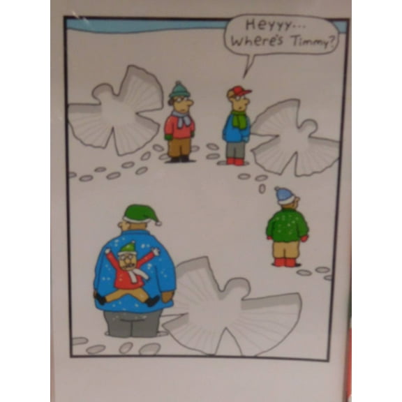 Funny North Pole Idol Santa in Talent Show Holiday Christmas Cards