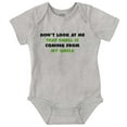 thumbnail image 1 of Funny Not Me Smelly Uncle Joke Romper Boys or Girls Infant Baby Brisco Brands NB, 1 of 7
