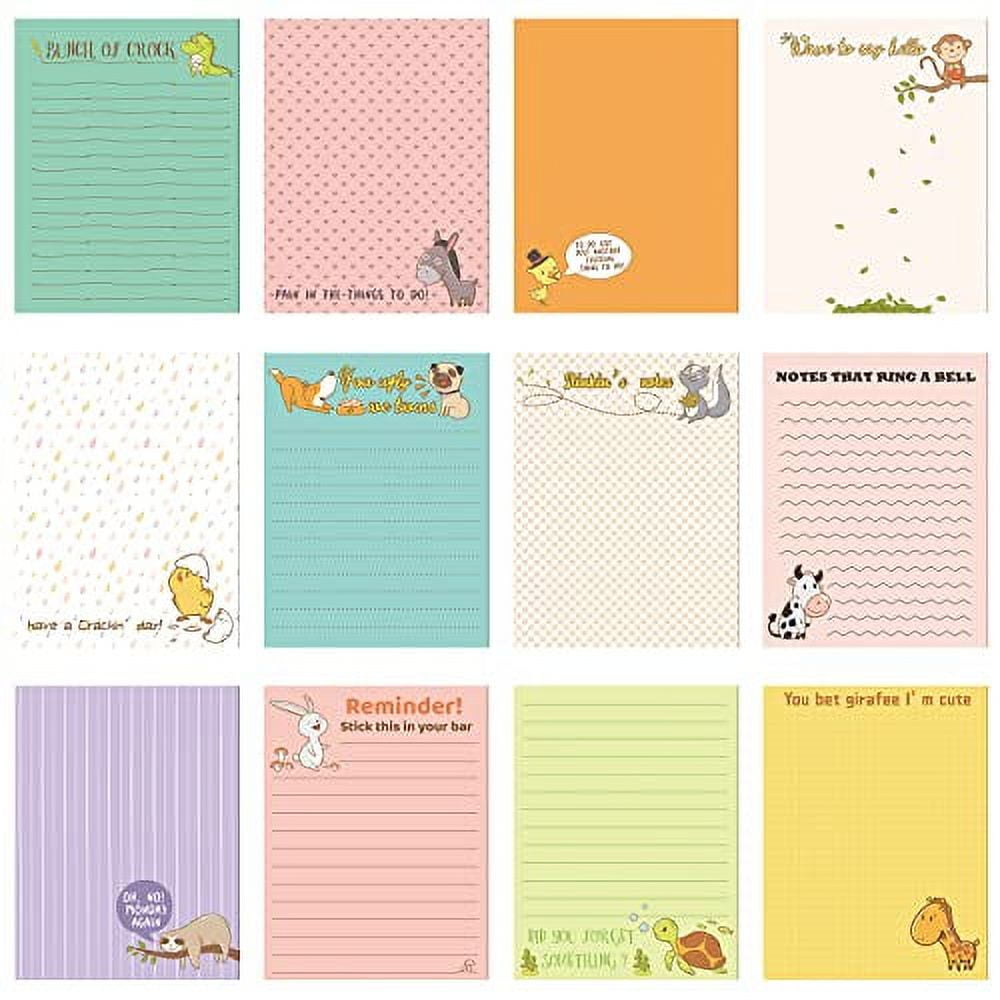 Funny Notepads with Sayings Sticky Office Supplies to Do List Work
