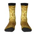 thumbnail image 1 of Funny Novelty Colorful Socks Gold Coins Amazing Patterned Casual Crew Socks, 1 of 7