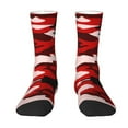 thumbnail image 1 of Funny Novelty Colorful Socks Red Camouflage Patterned Casual Crew Socks, 1 of 7