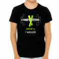 thumbnail image 1 of Funny Novelty Competitive Celery Cool Shirts for BOYS YOUTH - KIDS Retro Vintage Graphic Tees, 1 of 5