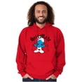 thumbnail image 1 of Funny Novelty Self Made Smurf Fire Hoodie Sweatshirt Women Men Brisco Brands M, 1 of 6