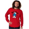 thumbnail image 1 of Funny Novelty Self Made Smurf Fire Long Sleeve TShirt Men Women Brisco Brands M, 1 of 5