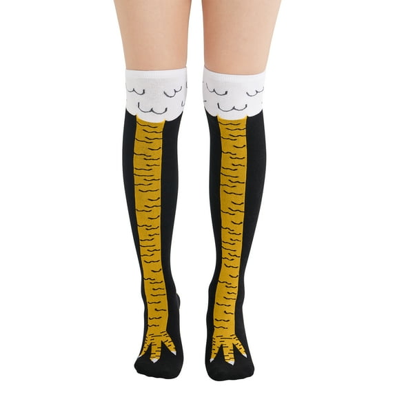 Funny Novelty Socks 3D Animal Paw Socks Crazy Chicken Leg Socks Stocking Stuffers for Adult Women Men Teen Xmas Gifts