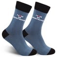 thumbnail image 1 of Funny Novelty Socks for Men Valentine's Day Gift-I Love My Girlfriend,Valentine Christmas Birthday Gifts for Him Women Girlfriend, 1 of 7