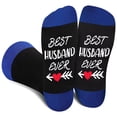 thumbnail image 1 of Funny Novelty Socks for Men Woman Valentine's Day Gift-Best Husband,Christmas Valentine Birthday Gifts for Him Men Boyfriend, 1 of 7