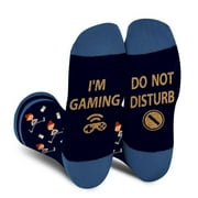 CANTUSTIME Funny Novelty Socks for Men Women Teenage Birthday Christmas Gifts-Do Not Disturb Gaming Socks for Men Boy