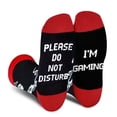 thumbnail image 1 of Funny Novelty Socks for Men Women Teenage Birthday Valentine Christmas Stocking Stuffers Gifts-Do Not Disturb Gaming, 1 of 7