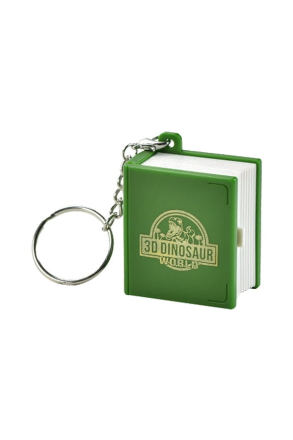 Funny Toy 3D Dinosaur Toys Mini PopUp Keychain Mini Dinosaurs Figures Small For Kids Cube Blue Green