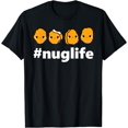 thumbnail image 1 of Funny Nug Life Chicken Nugget For Kids Boys Girl Men Costume T-Shirt, 1 of 3