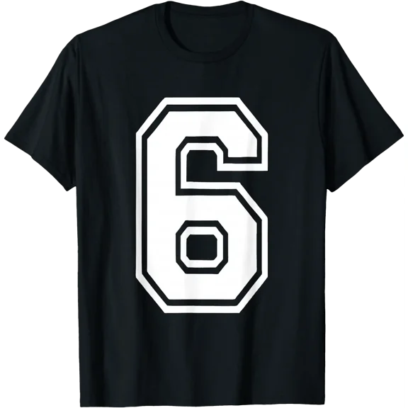 Funny Number 6 67 Meme Costume Matching Group Halloween T-Shirt
