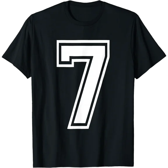 Funny Number 7 67 Meme Costume Matching Group Halloween T-Shirt