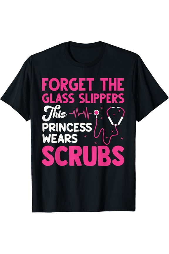 Funny Nurse Art For Women Girls RN Week Medical Caregiver T-Shirt