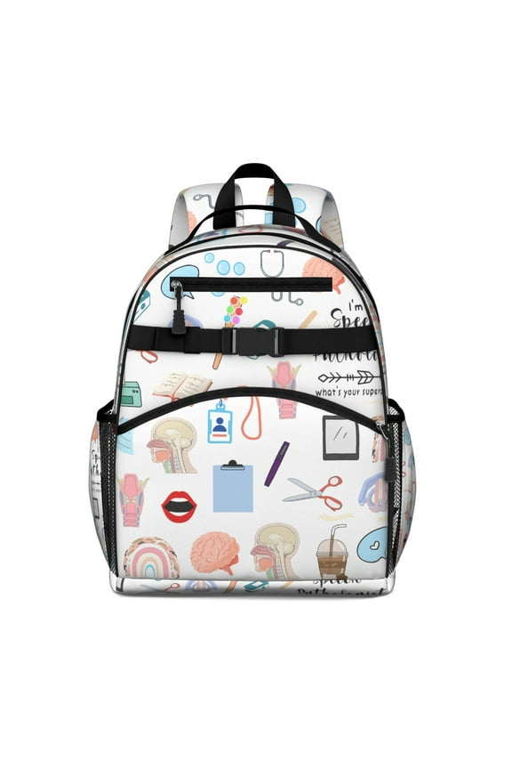 Funny Nurse Backpack - Waterproof Travel Daypack for Nursing Students with Secure Fit & Durable Construction