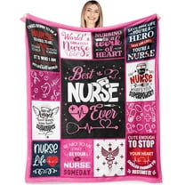 Funny Nurse Gifts for Women, Gifts for Nurse, Nurse Gift for Her, Nurse Week Gifts, Nurse Practitioner Gifts, Nurse Appreciation Gifts Ideas, Nurse Graduation Gifts, Nurse Blanket Gift 60"X50"