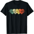 thumbnail image 1 of Funny Nurse Heartbeat Gifts Retro Vintage Heart Nursing T-Shirt Black Large, 1 of 4
