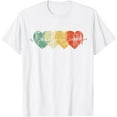 thumbnail image 1 of Funny Nurse Heartbeat Gifts Retro Vintage Heart Nursing T-Shirt, 1 of 2