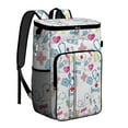 thumbnail image 1 of Funny Nurse Print Insulated Cooler Backpack, Waterproof Leakproof Lunch Bag for Saving Lives Every Day – Great Gift Idea, 1 of 6