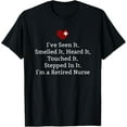 thumbnail image 1 of Funny Nurse Retirement Shirt, Retired Nurse T Shirt Gifts T-ShirtMen's and women's pure cotton short-sleeved shirts, 1 of 6